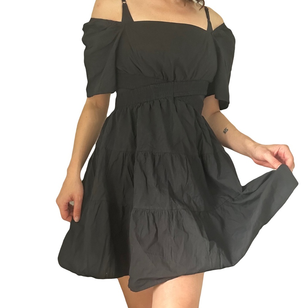 Cutout prairie dress